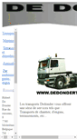 Mobile Screenshot of dedonder.molenbaix.com